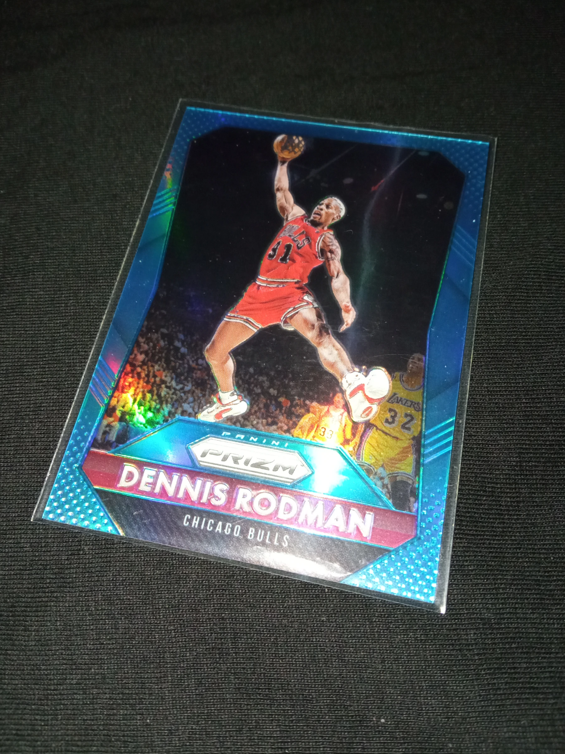 Dennis Rodman 2015-16 Panini Prizm Light Blue #245 /199